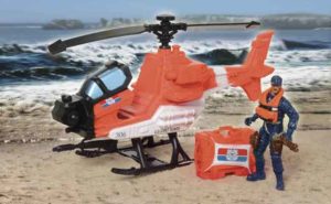 U.S. Coast Guard Helicopter Playset